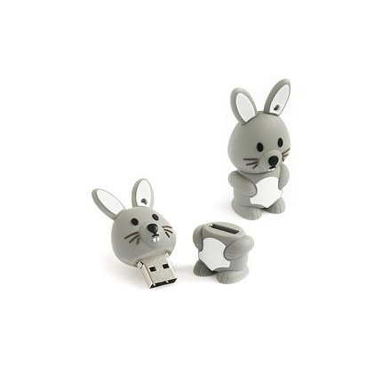 Maßgefertigte USB-Stick in Form eines Kaninchen - Topgiving
